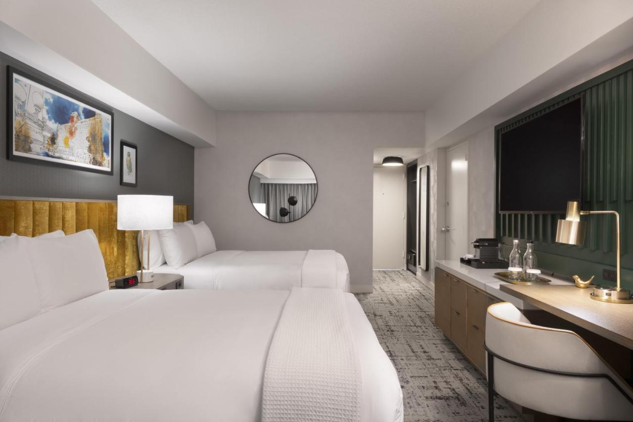 Premium Queen Room with Two Queen Beds and Mobility Accessible Roll-In Shower