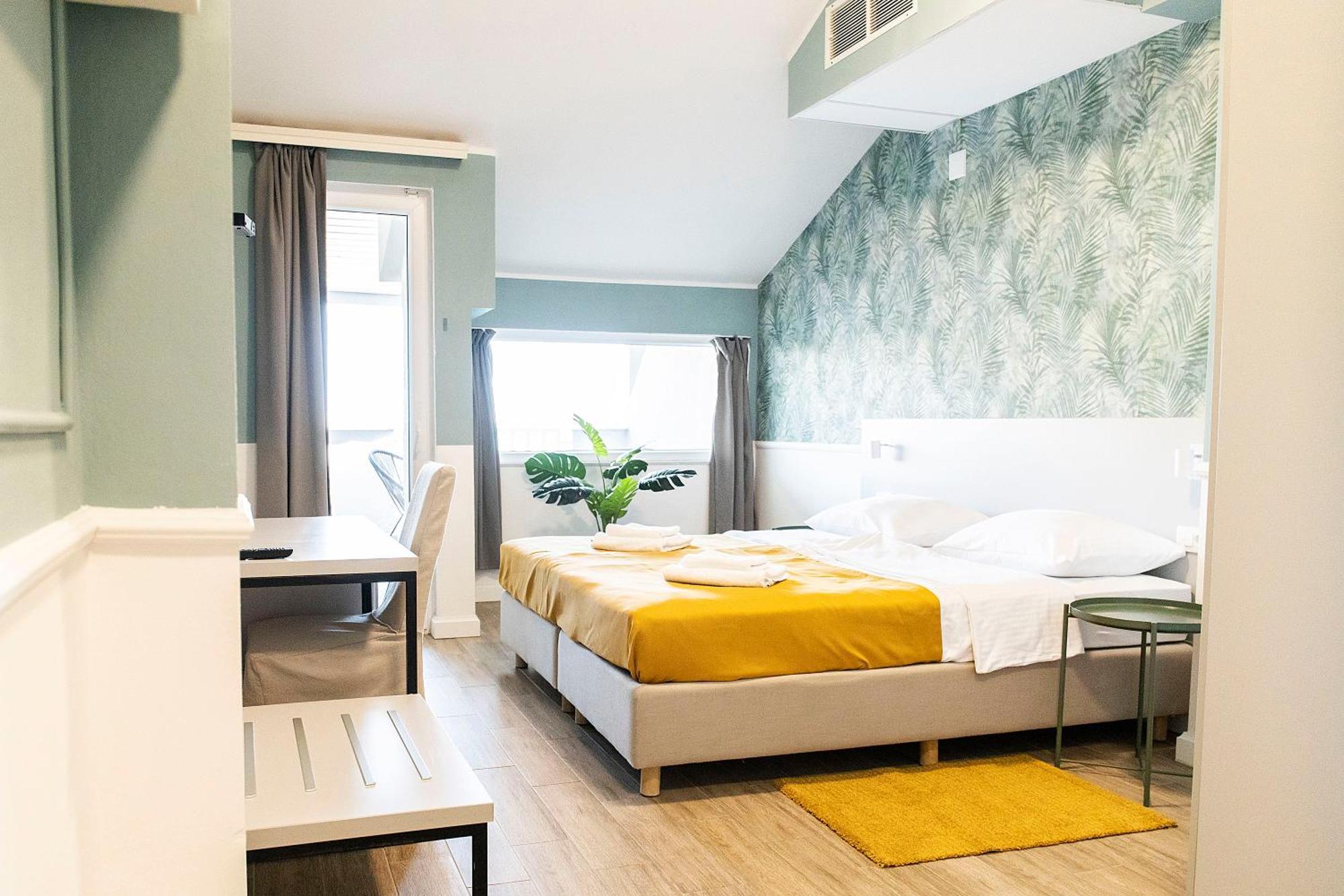 Familienzimmer mit Meerblick und Balkon