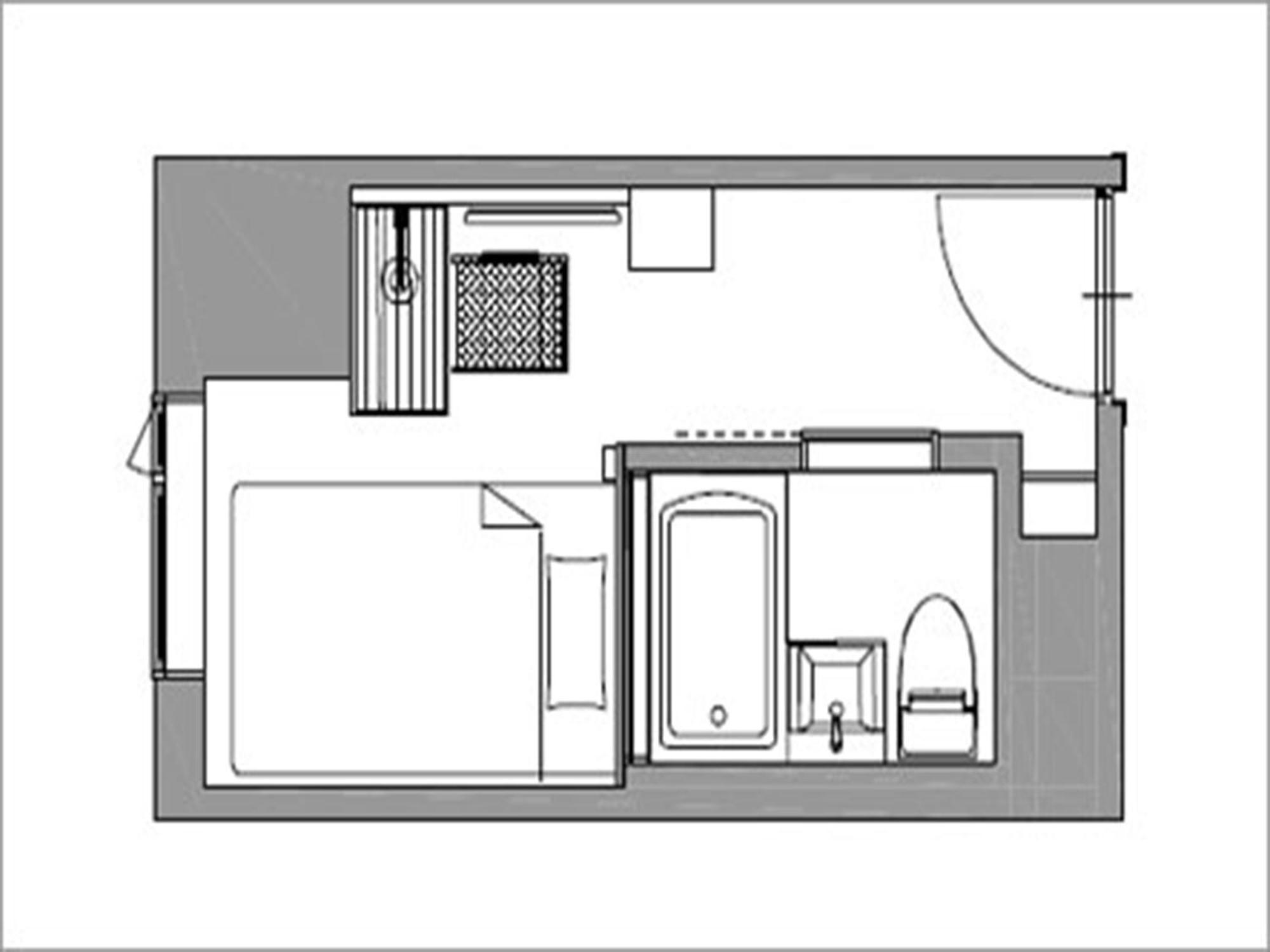 Economy Single Room Non-Smoking