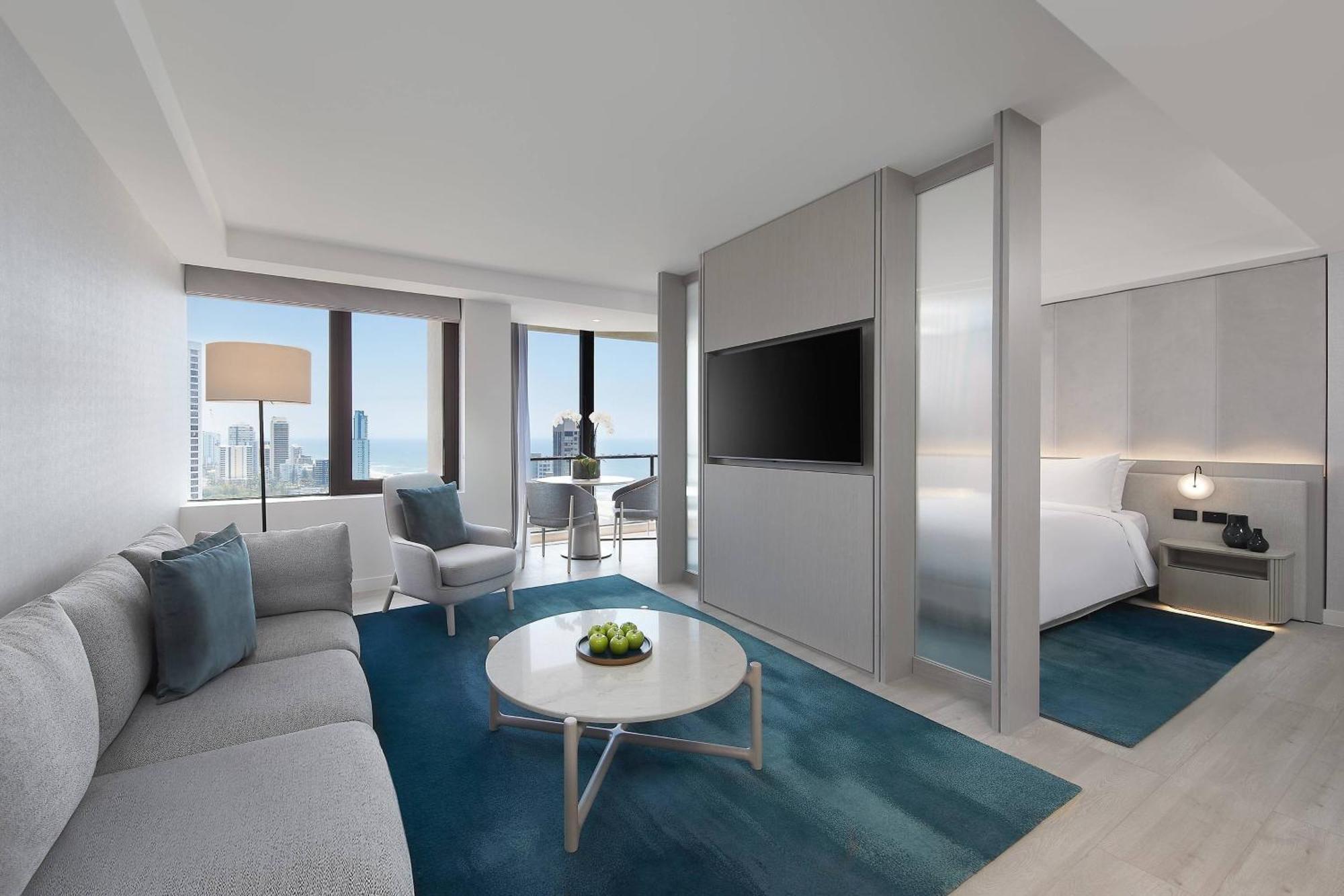 Corner Junior Suite with Ocean View and Balcony
