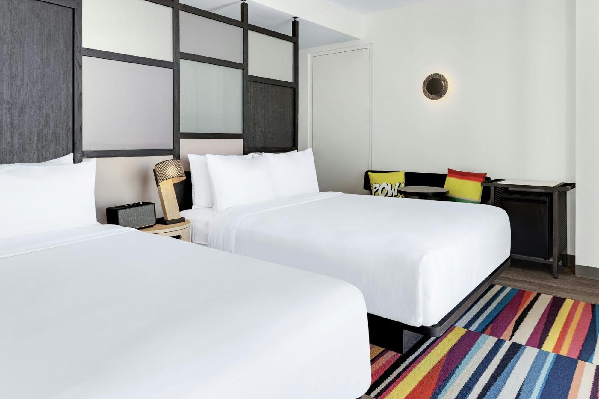 Aloft 2 Queen Beds. Limited View