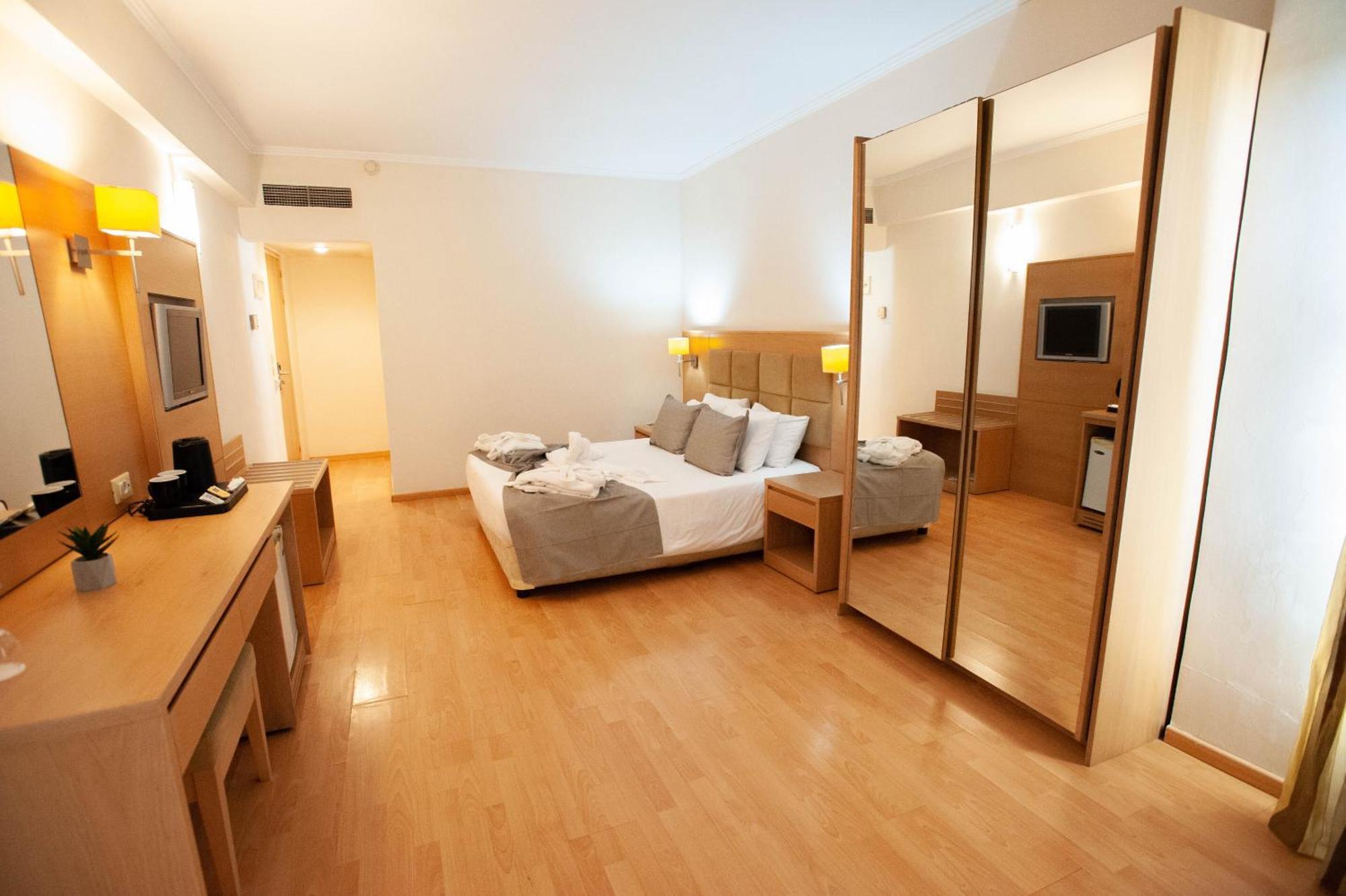 Tweepersoonskamer met 1 of 2 Bedden en Balkon