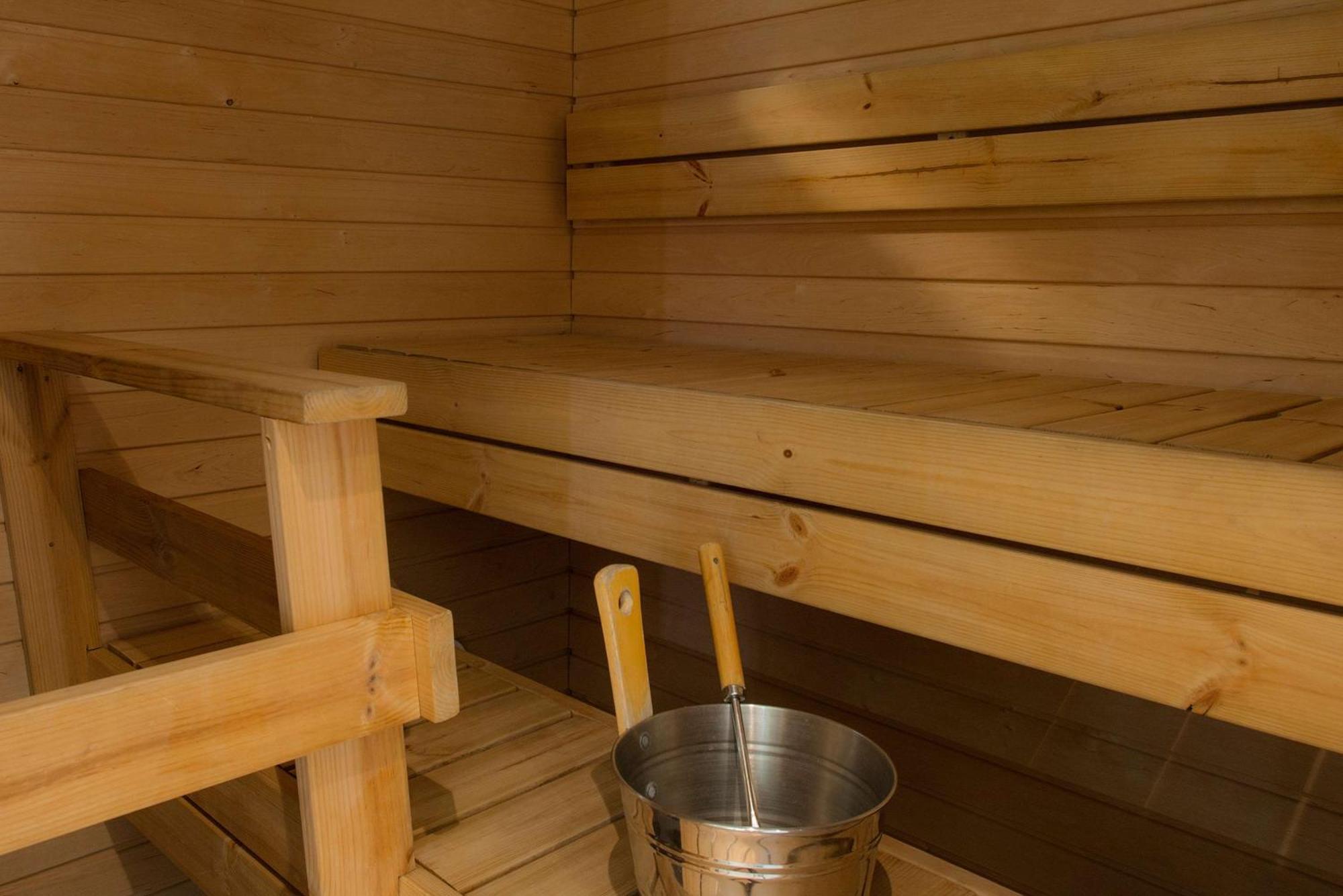 Camera Superior Doppia con Letti Singoli con Sauna