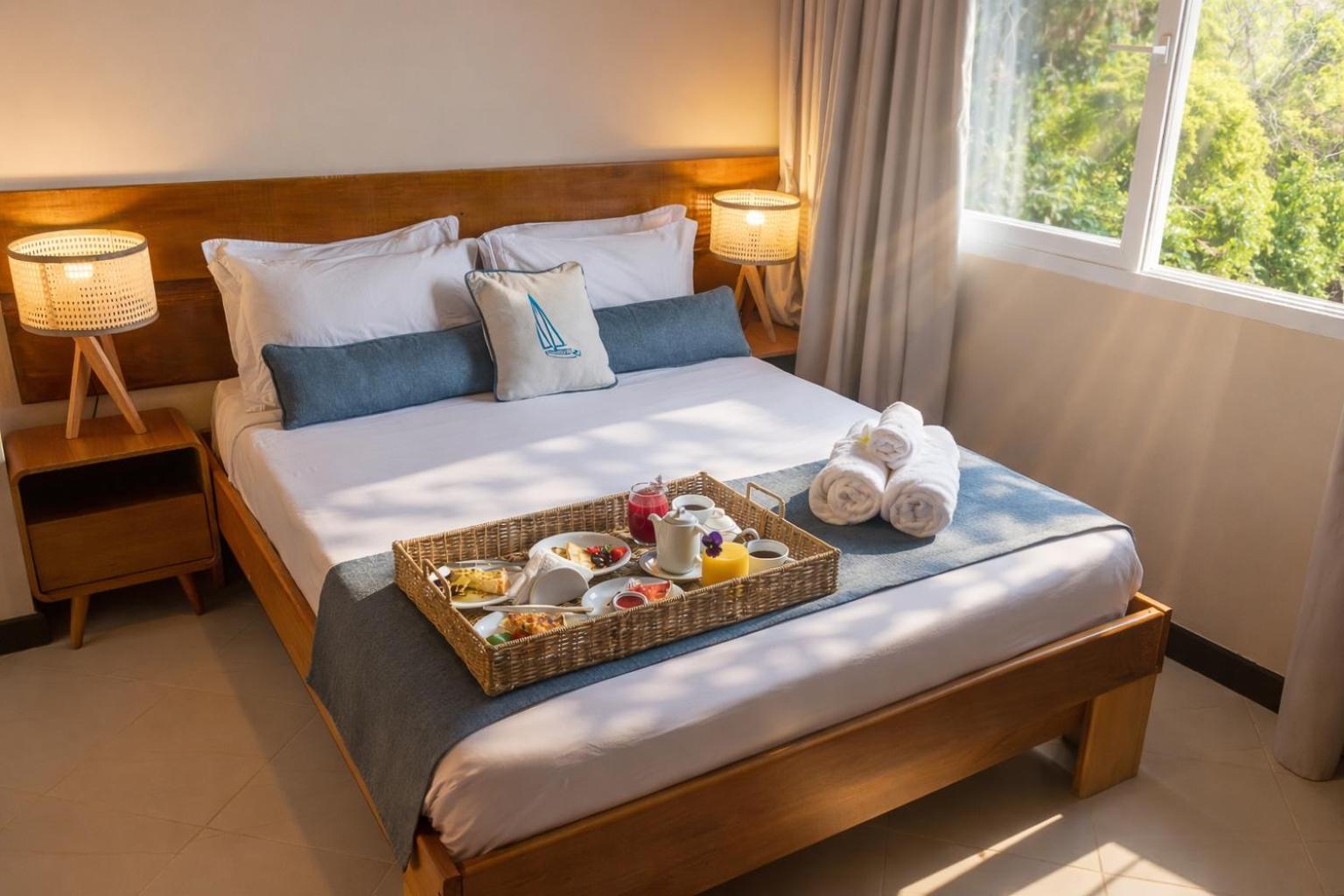 Premium appartement met 1 slaapkamer en uitzicht op de zee
