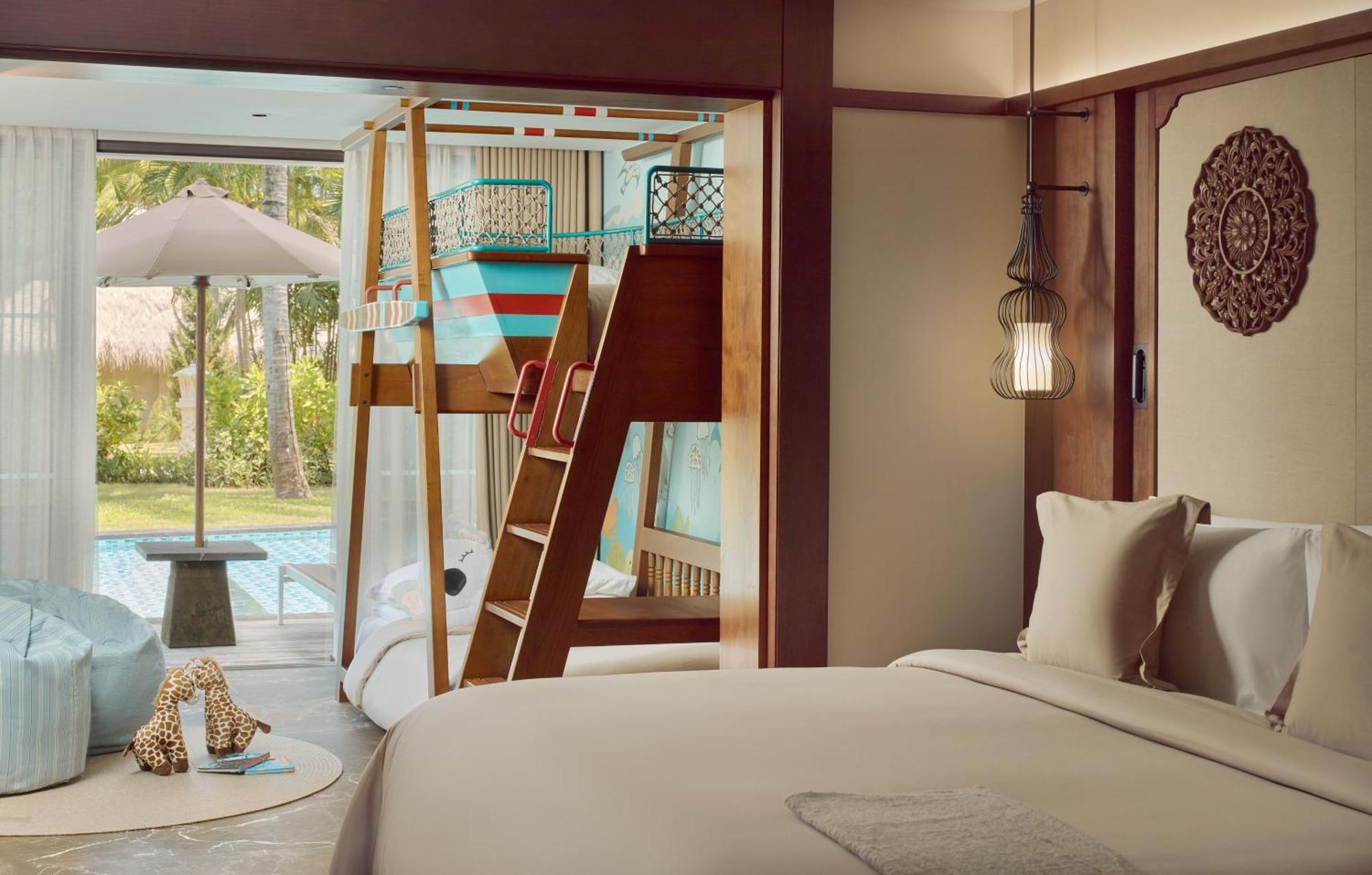 Family Concierge Junior Suite met toegang tot de lagoon - 2 volwassenen + 1 kind