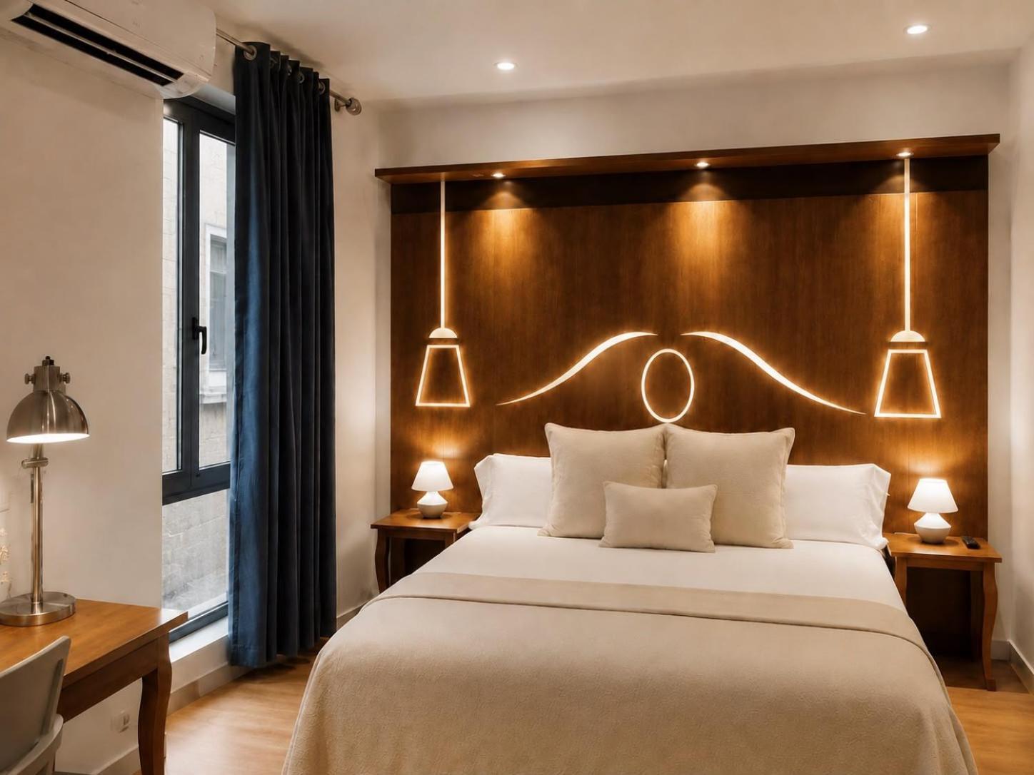 Two-Bedroom Studio Apartment Balcony
