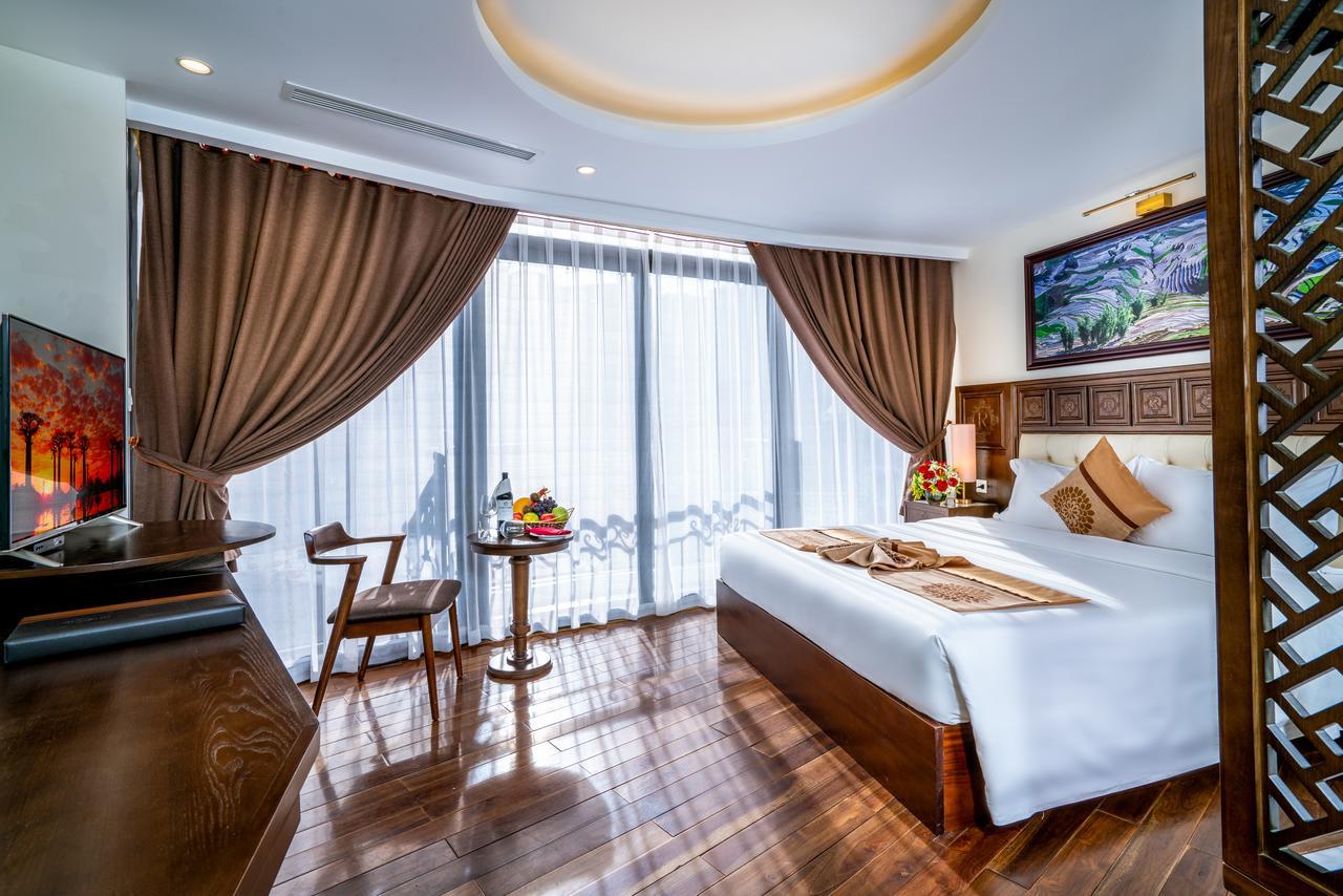 Habitación Deluxe con vistas a la ciudad.