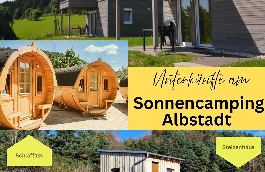 Bungalows am Sonnencamping Albstadt - oberhalb Badkap-1