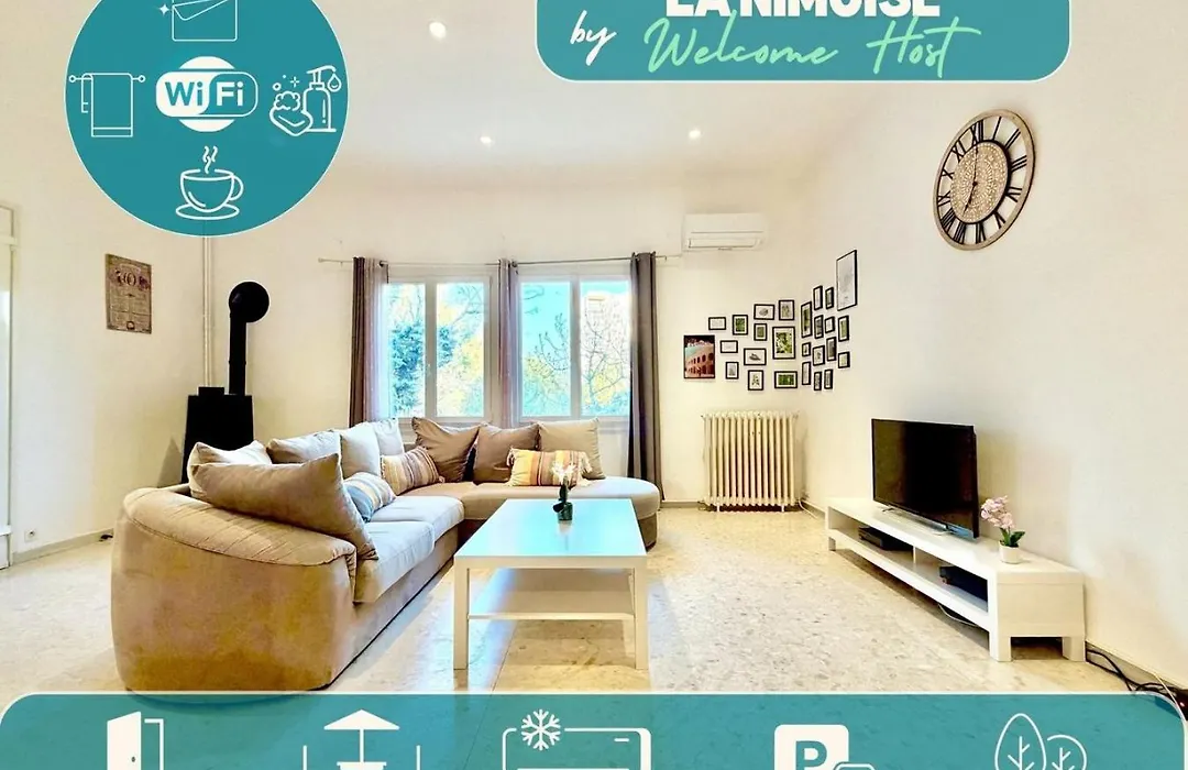 La Nîmoise, Maison familiale avec jardin-1