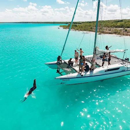 The Yak Lake House Hostal Bacalar Front Lagoon - Adults Only-2