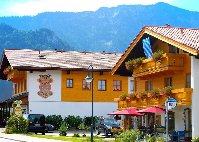 Hotel Am Gasthof-Metzgerei Hirschbichler - Chiemgau Karte