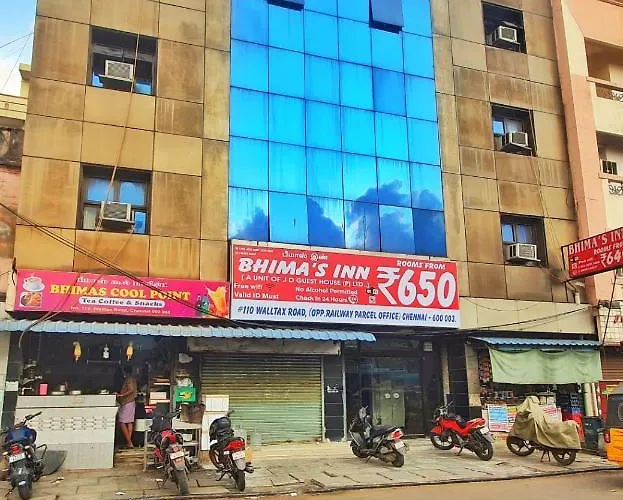 Bhimas Inn -Puratchi Thalaivar Dr M G Ramachandran Central Railway Station Chennai