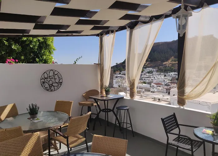 Kid friendly hotel Xenones Lindos