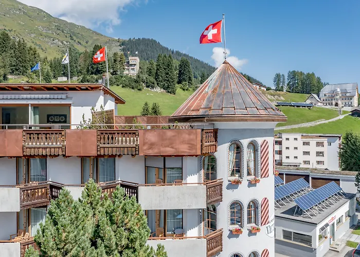 Boutique hotel only: Turmhotel Victoria Davos