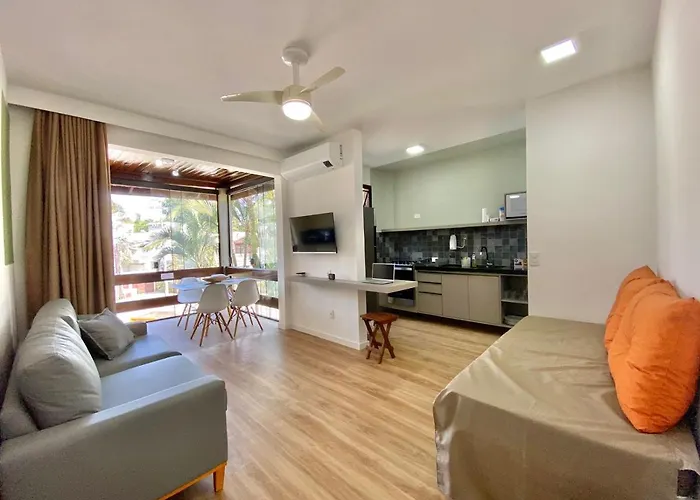 Hotel 4 estrelas: Flat Com Varanda E Serviços No Riviera Green