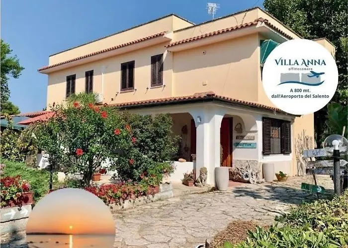 Villa Anna Guesthouse - Salento Airport Stay & Free Parking