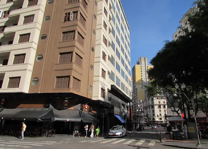 Nébias Palace Hotel junto da Avenida Ipiranga com São João em Frente ao Bar Brahma SP