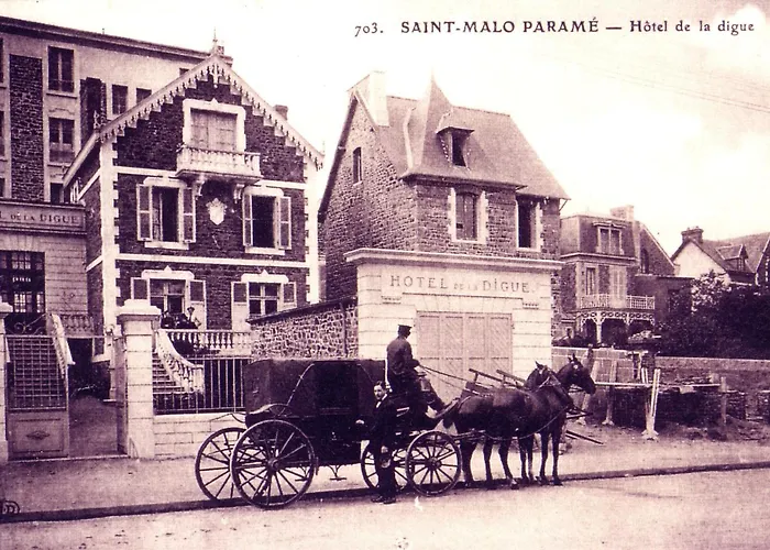 Hotel de playa: Hotel Kyriad Saint Malo Centre Plage