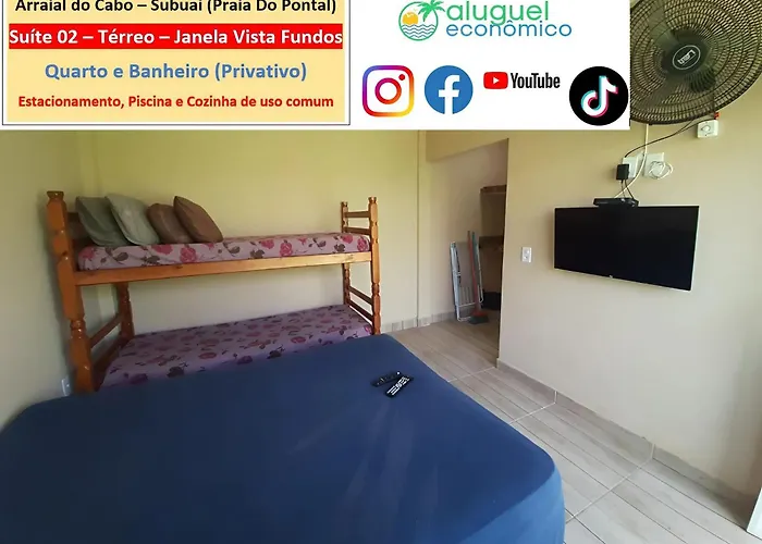 Aluguéis de temporada: Arraial do Cabo – Subuai Village - Aluguel Econômico