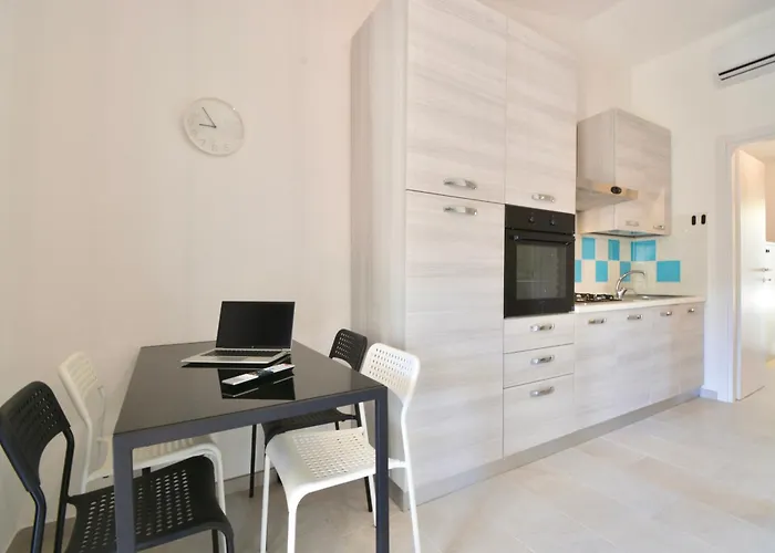Residence In Costa Rei Just 450 Meters From The Beach, Apartments With Air Conditioning And Outdoor Private Area