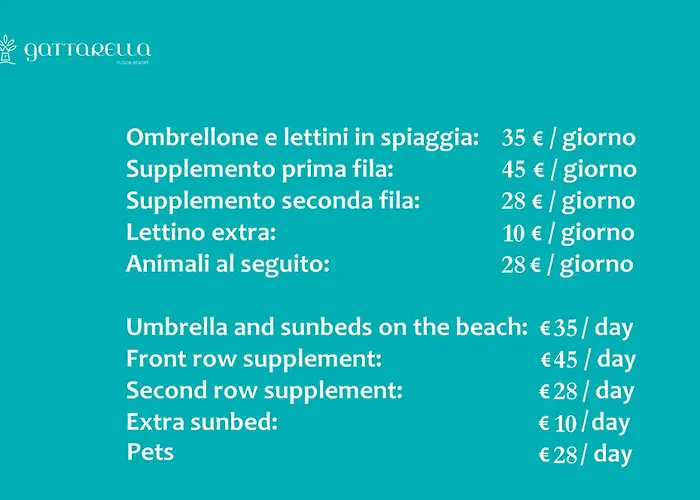 Family Hotel: Gattarella Family Resort Puglia- Seaside Rooms And Suites With Premium Half-Board A La Carte