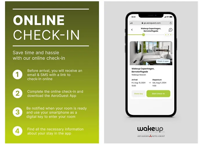 Hotel: Wakeup Copenhagen - Bernstorffsgade