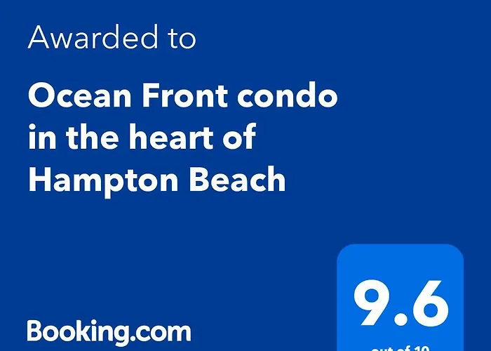 Vacation rental: Ocean Front Condo In The Heart Of Hampton Beach