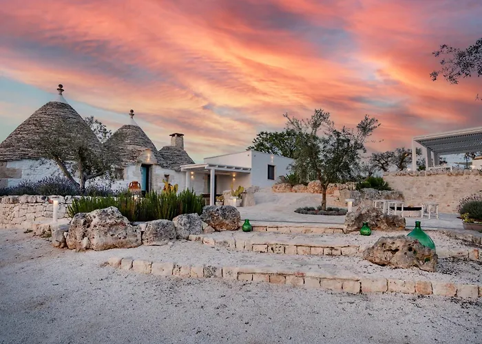 Trullo Perla Greta - Luxury Country Villa&private heated pool