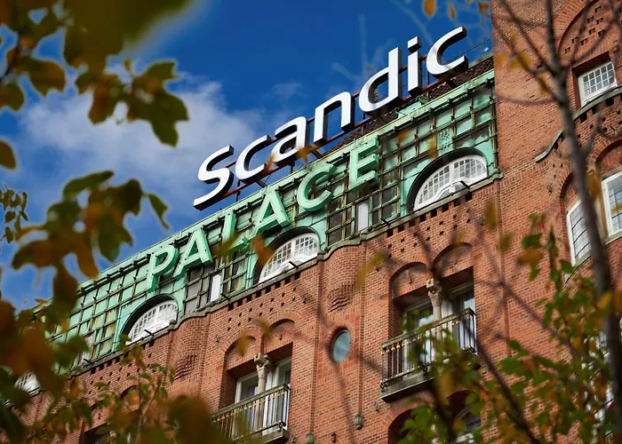 In Luxury hotels Scandic Palace