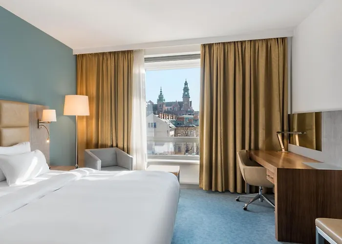 Luxury hotel only: Radisson Blu Hotel Krakow