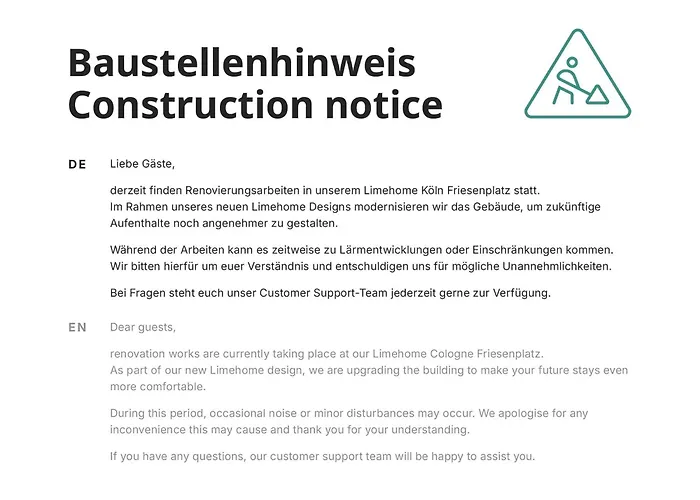 Limehome Koeln Friesenplatz - Digital Access