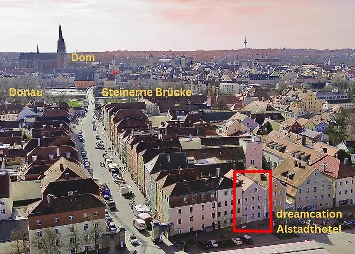 dreamcation Altstadthotel Regensburg, Mikro Apartments mit Küche