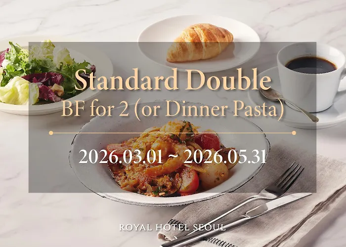 Luxury hotel only: Royal Hotel Seoul Myeongdong