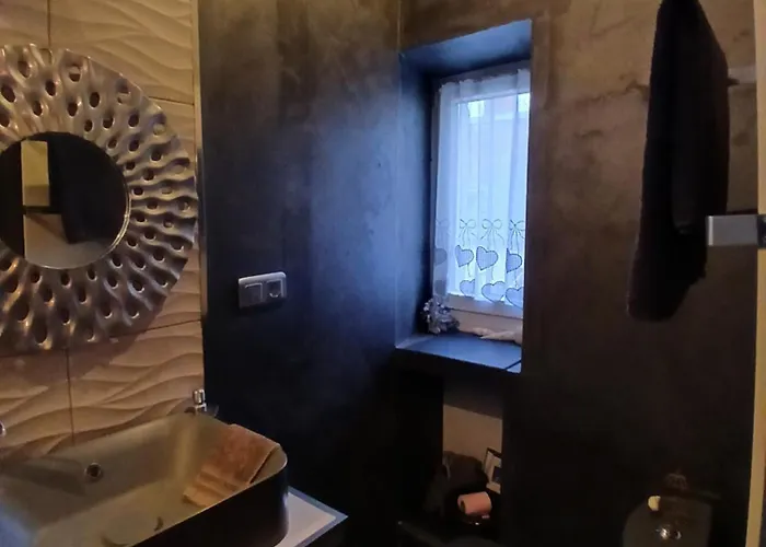 Chambre bleue avec accès plage