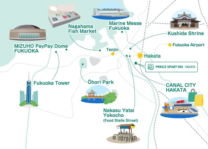 Resorts Guide Prince Smart Inn Hakata