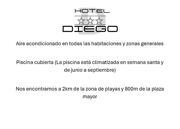 Hotel de 3 estrellas: Hotel Don Diego