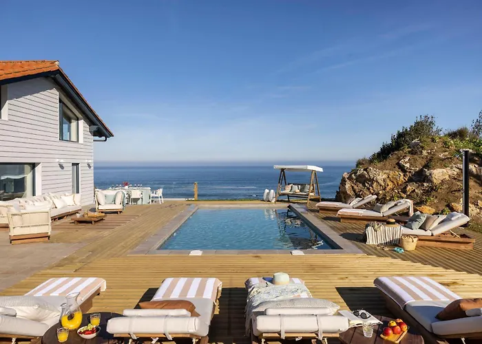 Wishome-Casa vistas de película al mar y la montaña y piscina climatizada