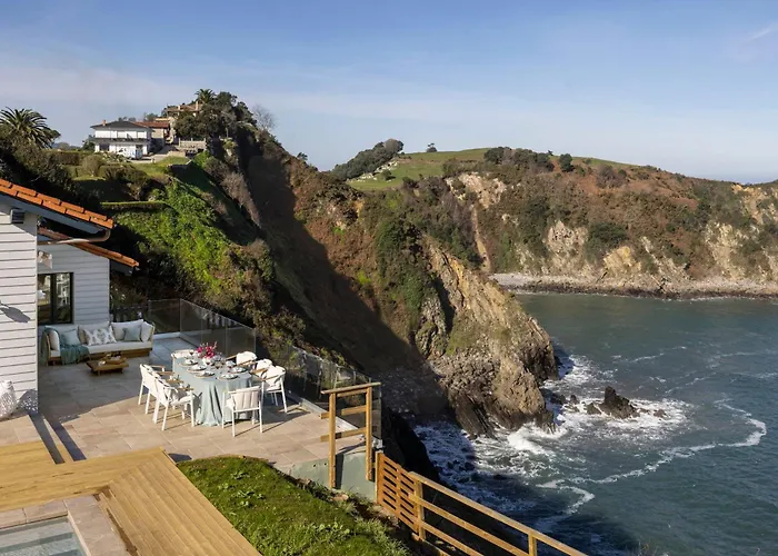 Wishome-Casa vistas de película al mar y la montaña y piscina climatizada