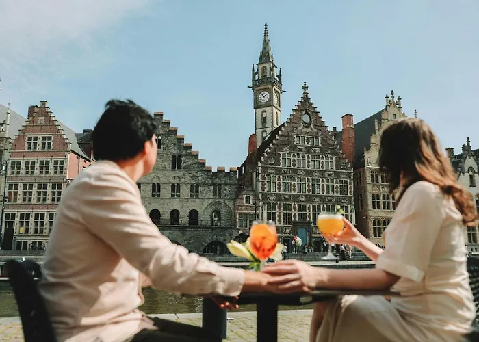 Hotel met uitzicht: Ghent Marriott Hotel