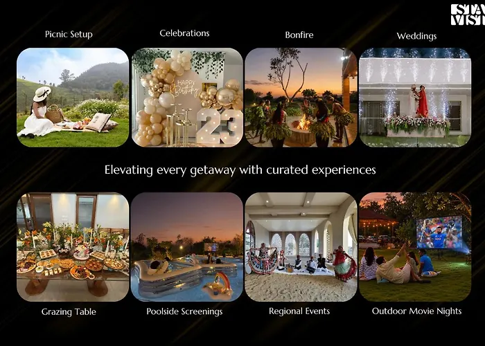 Grey Medley By Stayvista With Mediterranean Interiors, Swimming Pool, Jacuzzi, Projector & A Lush Lawn With Gazebo
