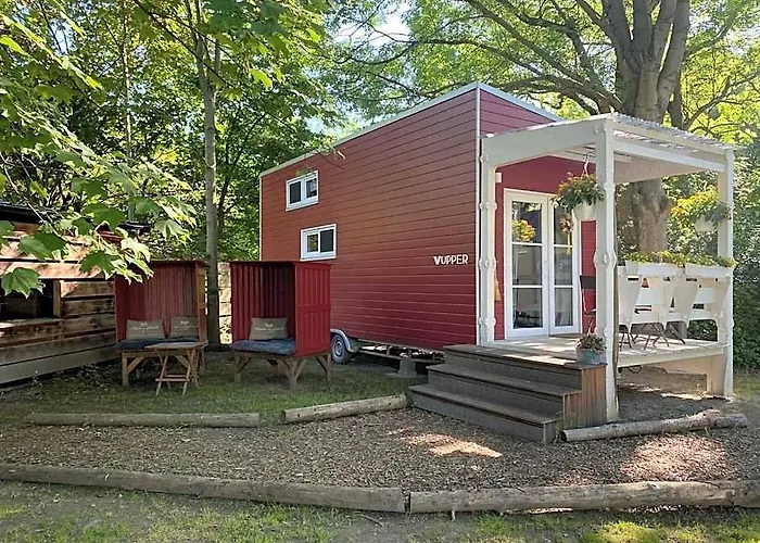Tiny House Wupper im PIER9 Tiny House Hotel
