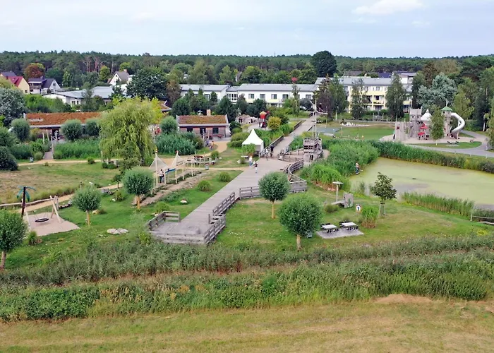 Familien Wellness Hotel Seeklause mit großem Abenteuerspielplatz Piraten-Insel-Usedom