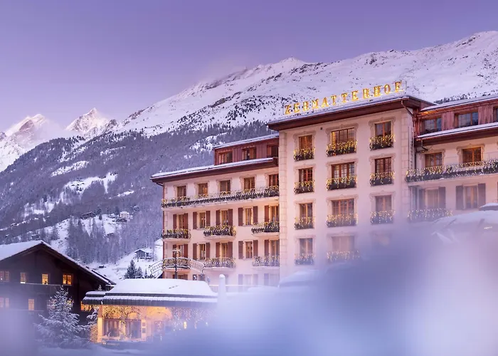 Hotels with tennis Grand Zermatterhof
